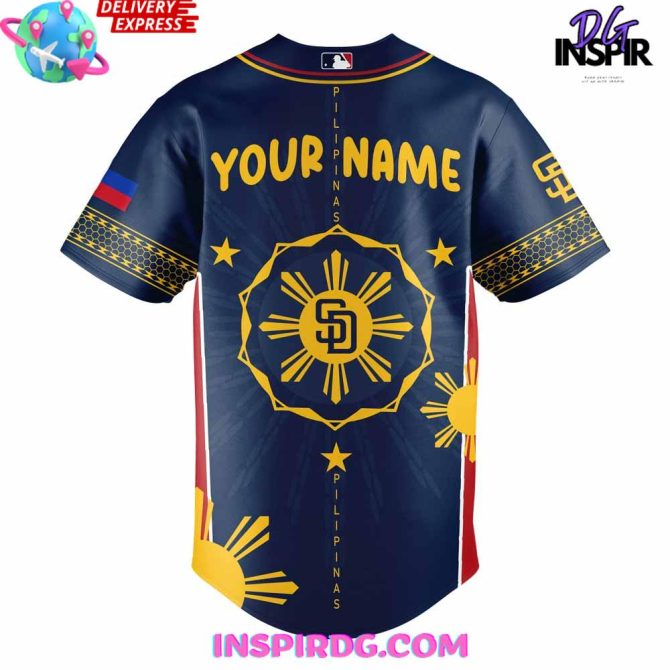 Limited Edition Padres Filipino Heritage Night Jersey - Celebrate Culture In Style! - Image 6