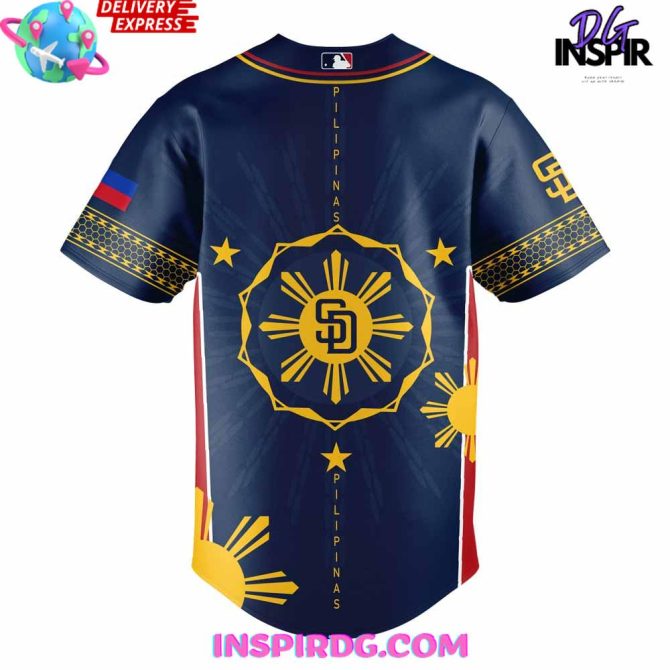 Limited Edition Padres Filipino Heritage Night Jersey - Celebrate Culture In Style! - Image 3