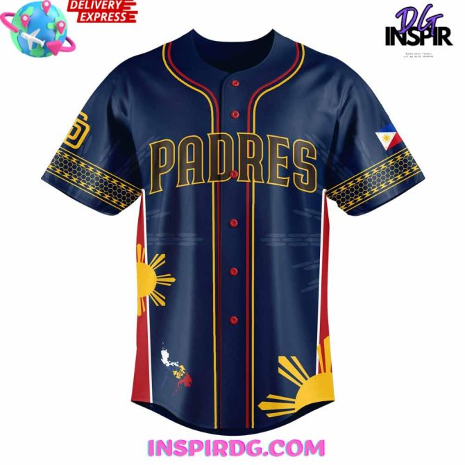 Limited Edition Padres Filipino Heritage Night Jersey - Celebrate Culture In Style! - Image 5