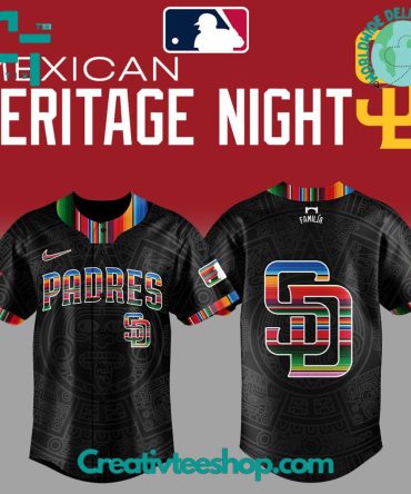Celebrate Mexican Heritage Night With Padres Jersey – Limited Edition, Free Shipping!