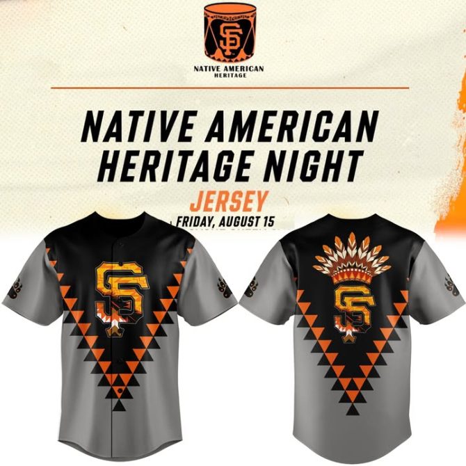 Exclusive Native American Heritage Night Jersey - Limited Edition Design!