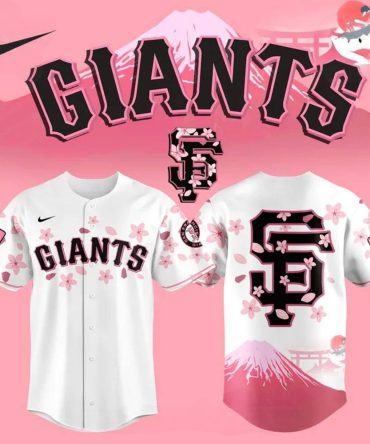 Limited Edition Giants Sakura Jersey - Celebrate Spring In Style!