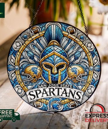 San Jose State Spartans Stained Glass Wall Art - Free Shipping & Express Delivery!