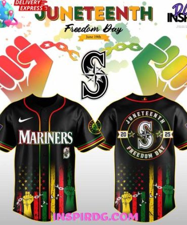 Juneteenth Freedom Day Mariners Jersey 2025 – Limited Edition Celebration Apparel