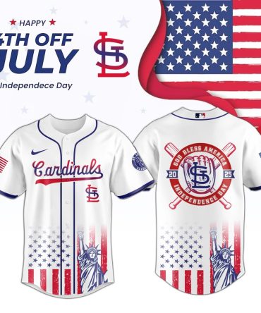 Celebrate 4Th Of July With Cardinals Patriotic Baseball Jersey - Limited Edition!