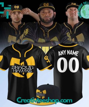 Custom Shaolin Hawks Jersey & Cap Set – Personalize With Any Name & Number!