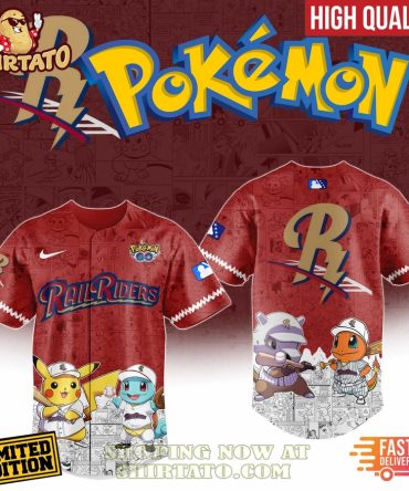 Limited Edition Pokémon Baseball Jersey - High Quality, Fast Delivery!