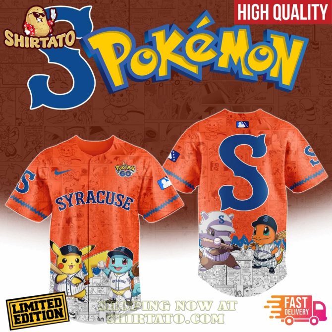 Limited Edition Pokémon Syracuse Jersey - High Quality & Fast Delivery!