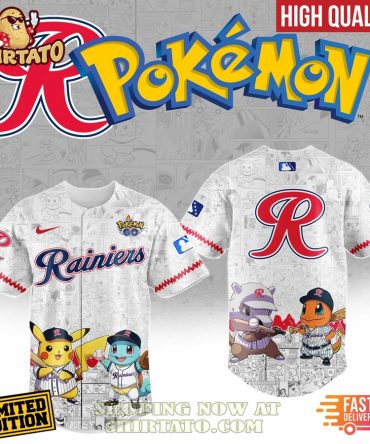 Limited Edition Pokémon Baseball Jersey - High Quality, Fast Delivery , Shop Now!