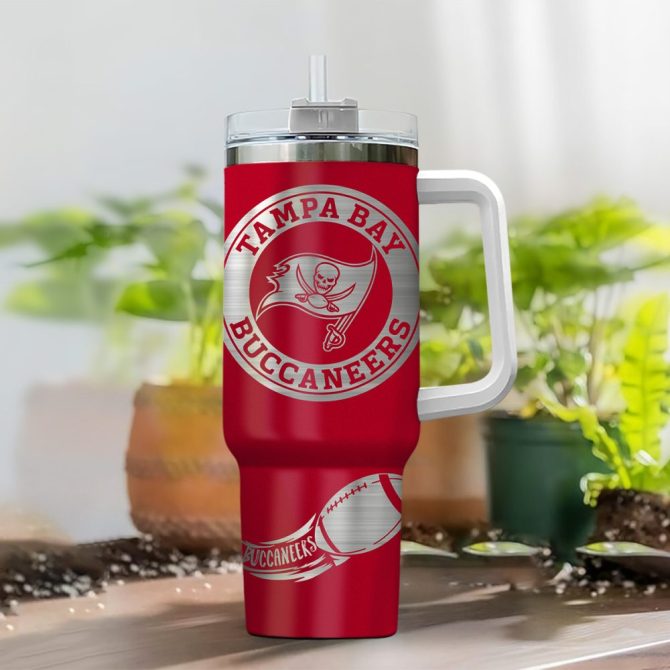 Custom Tampa Bay Buccaneers Stanley Tumbler - Personalized Nfl Mug - Image 2