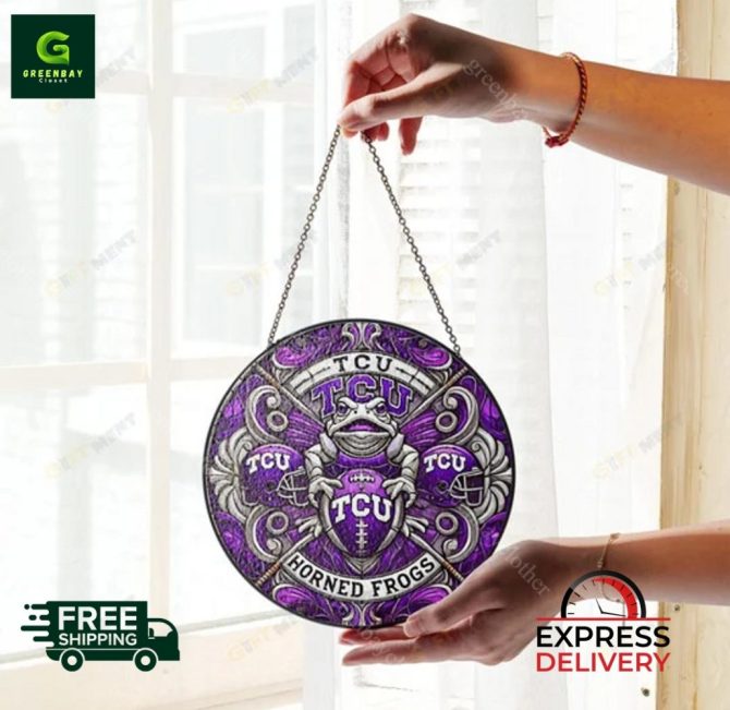 Tcu Horned Frogs Decorative Wall Hanging – Free Shipping & Express Delivery - Image 3