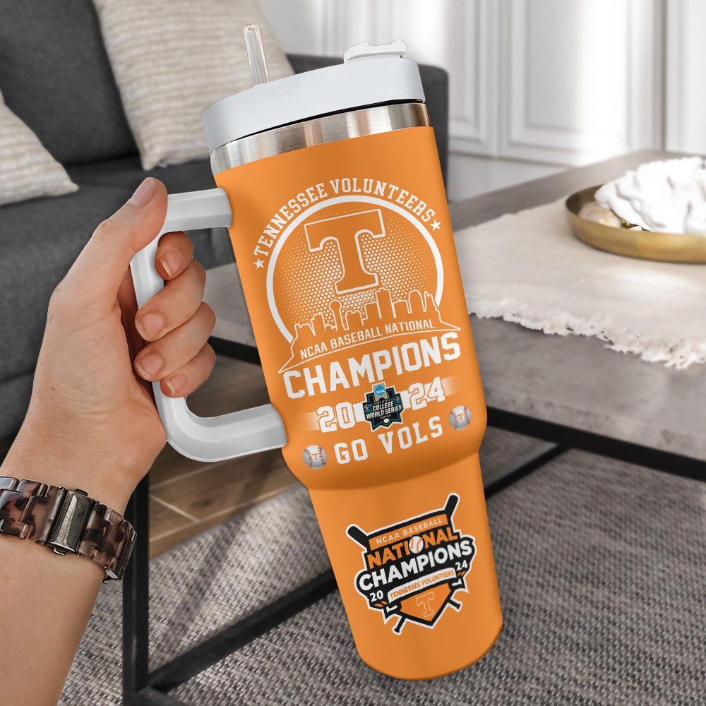Tennessee Volunteers 2024 Ncaa Baseball Champions Mug - Celebrate Victory With Go Vols Spirit! - Image 2