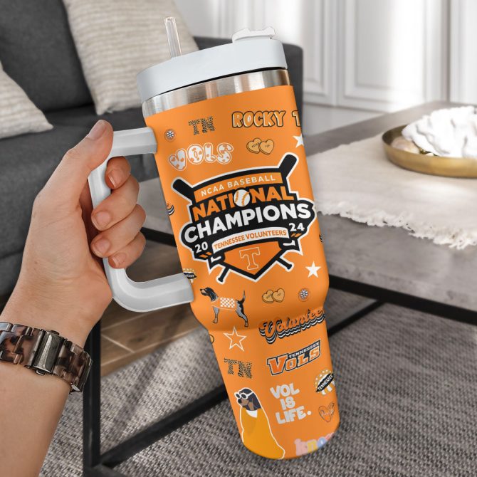 Celebrate Tennessee Vols 2024 Ncaa Baseball Champs With This Collector'S Mug – Perfect Gift For Fans! - Image 2