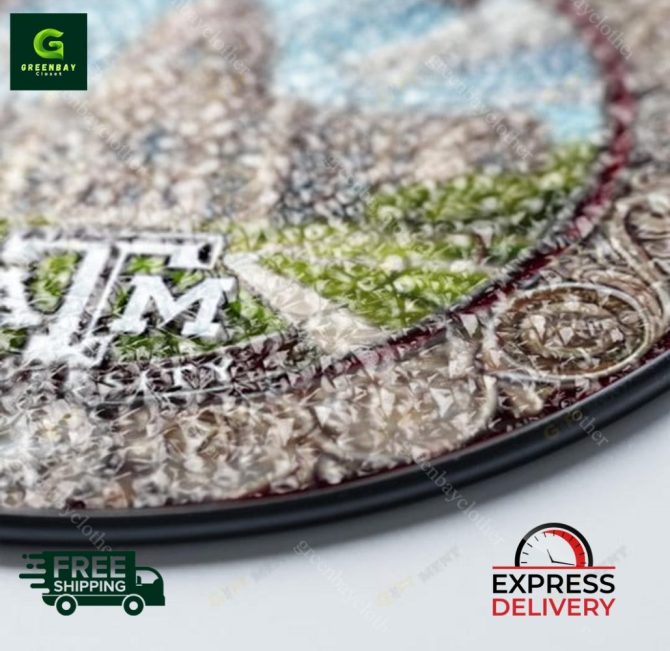 Texas A&M University Stained Glass Ornament - Free Shipping & Express Delivery! - Image 4