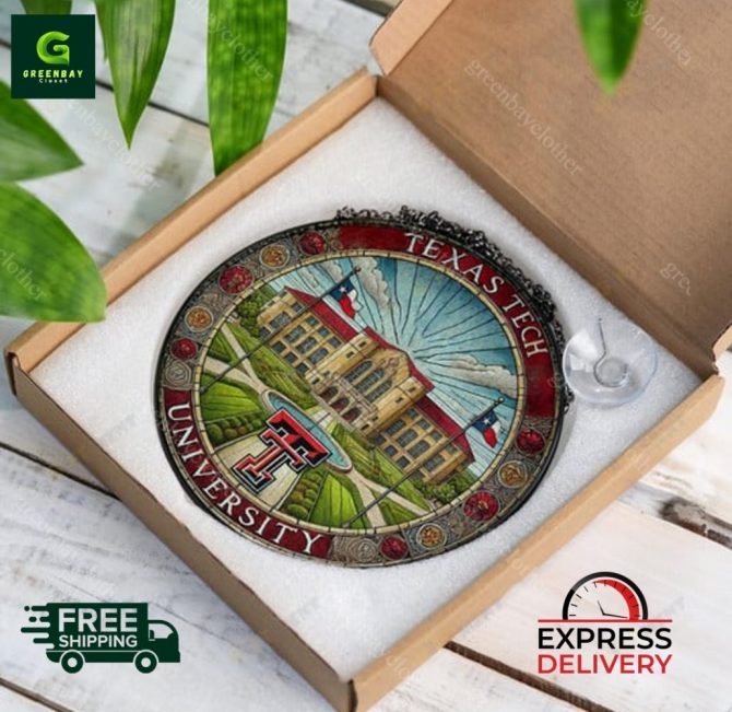 Texas Tech University Stained Glass Wall Art - Free Shipping & Express Delivery! - Image 5