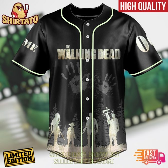 Limited Edition The Walking Dead 15Th Anniversary Baseball Jersey - High Quality, Fast Delivery! - Image 3