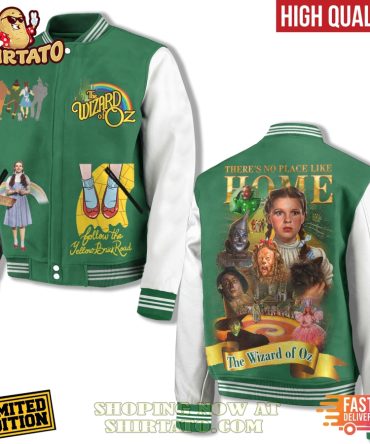 Limited Edition Wizard Of Oz Varsity Jacket - Iconic Movie Design, Perfect Gift, Fast Delivery!