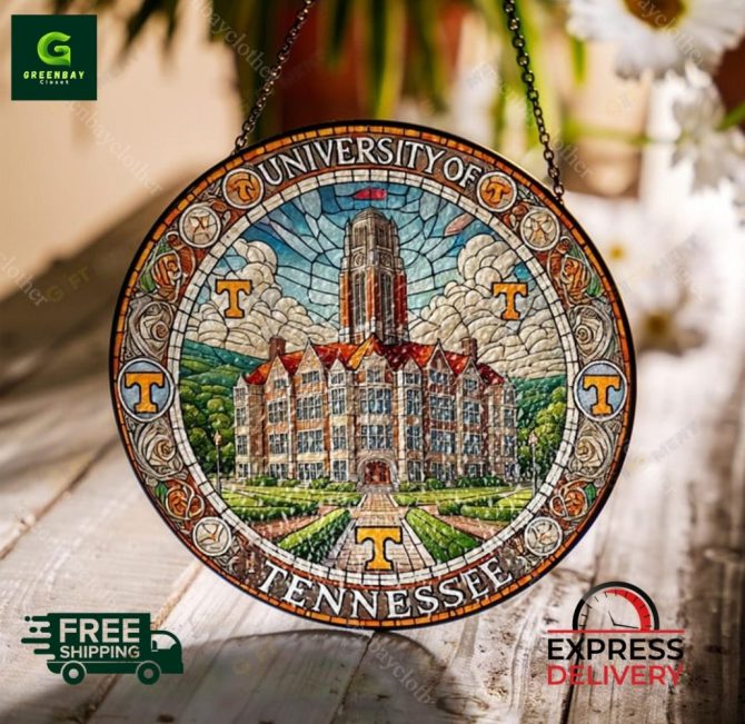 University Of Tennessee Stained Glass Art - Free Shipping & Express Delivery