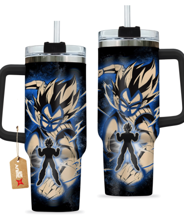 Anime Hero Stainless Steel Tumbler With Straw & Handle – 20Oz Insulated Travel Mug For Fans