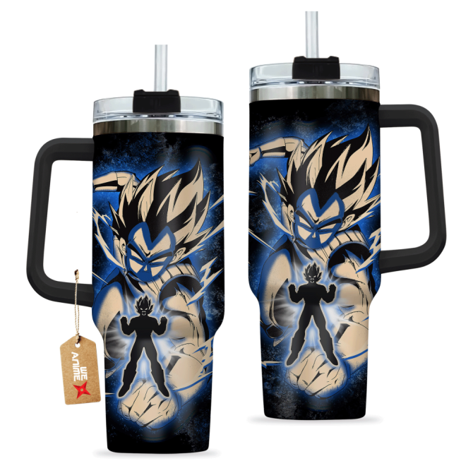 Anime Hero Stainless Steel Tumbler With Straw & Handle – 20Oz Insulated Travel Mug For Fans