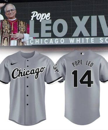 Chicago White Sox Custom Jersey - Pope Leo 14 Limited Edition - Perfect Gift For Baseball Fans