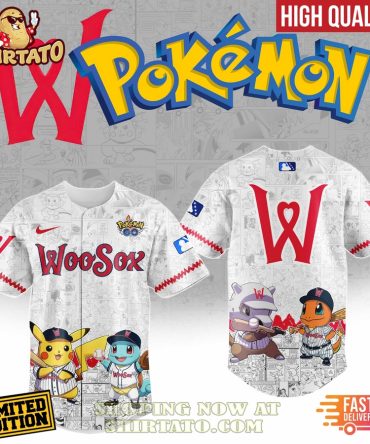 Limited Edition Pokémon Woosox Jersey - High Quality & Fast Delivery!