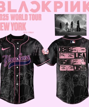 Limited Edition Black Yankees Jersey - 2025 World Tour Inspired By Iconic Group