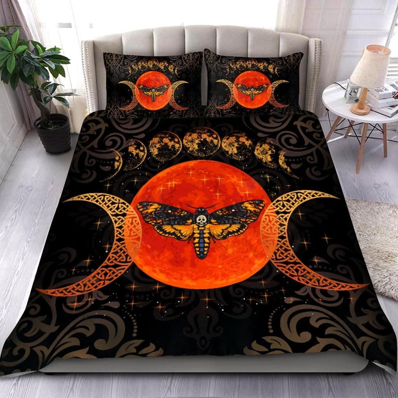 Witch Bedding Set Duvet Cover And 2 Pillowcases - Image 2