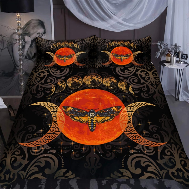 Witch Bedding Set Duvet Cover And 2 Pillowcases - Image 3
