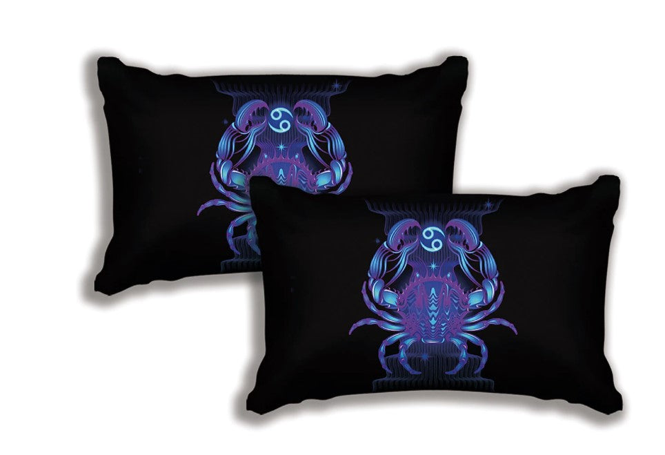Cancer 12 Zodiac Bedding Set Duvet Cover And 2 Pillowcases - Image 3