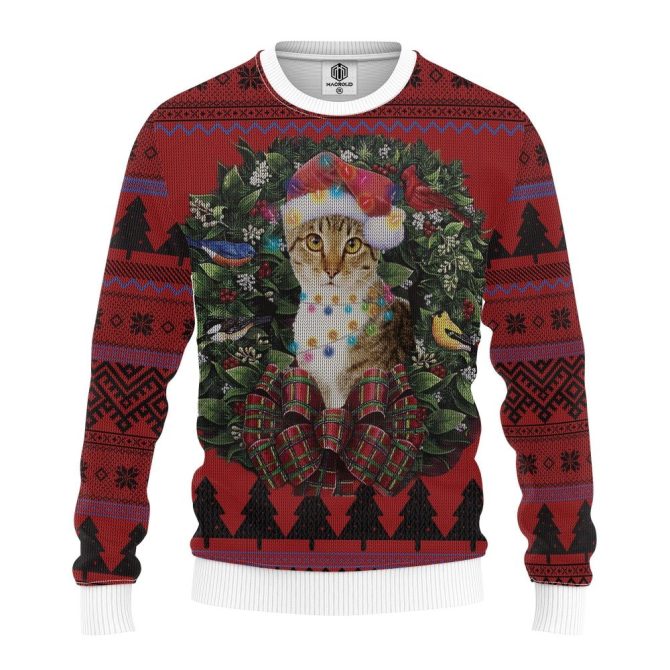 Bengal Cat Mc Ugly Christmas Sweater Thanksgiving Gift - Image 2