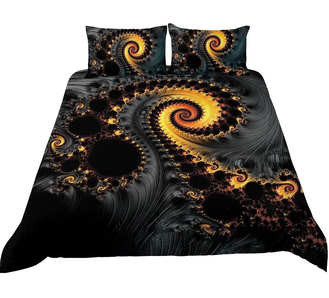 Dark Mystery Art Bedding Set Duvet Cover And 2 Pillowcases - Image 2