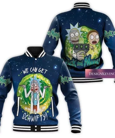 Get Schwifty With Rick & Morty Galaxy Jacket - Trendy, Comfortable & Stylish Outerwear