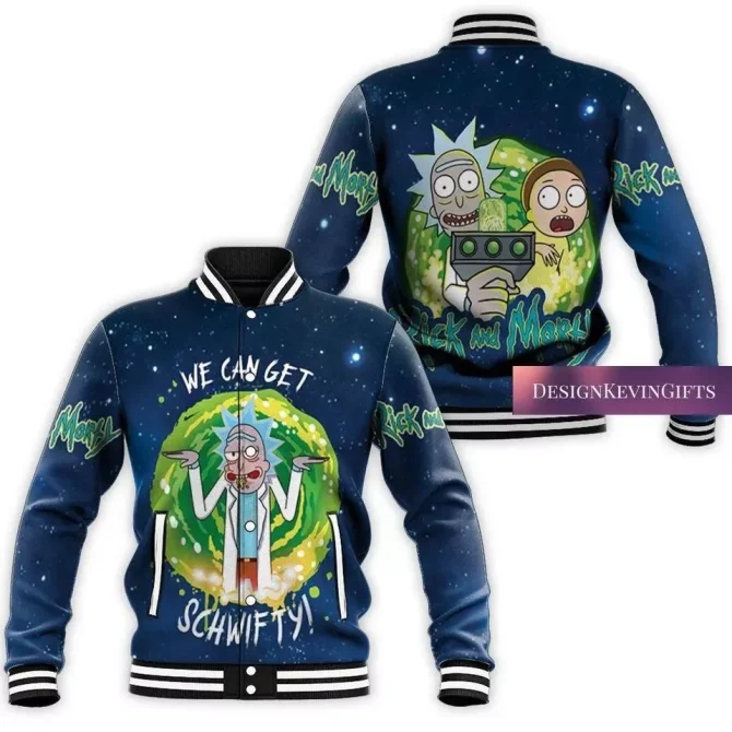 Get Schwifty With Rick & Morty Galaxy Jacket - Trendy, Comfortable & Stylish Outerwear