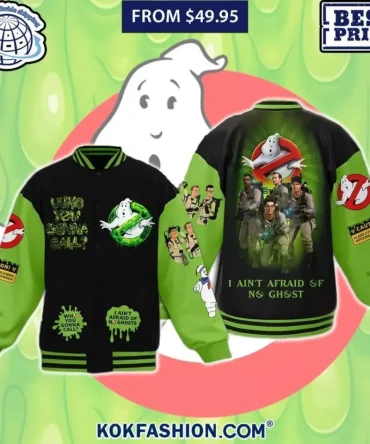 Ghostbusters Varsity Jacket – Iconic Movie Design For Fans , From $49.95