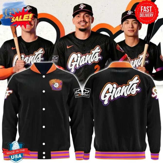 Limited Edition Giants Baseball Jacket - Stylish & Comfortable , Fast Delivery , Made In Usa