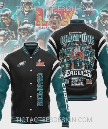 Limited Edition Eagles Super Bowl Champions Jacket – Celebrate Victory In Style!