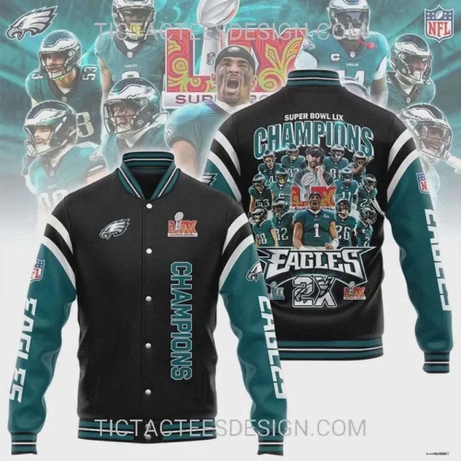Limited Edition Eagles Super Bowl Champions Jacket – Celebrate Victory In Style!