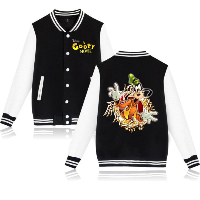 Disney A Goofy Movie Varsity Jacket - Limited Edition Graphic Bomber For Fans