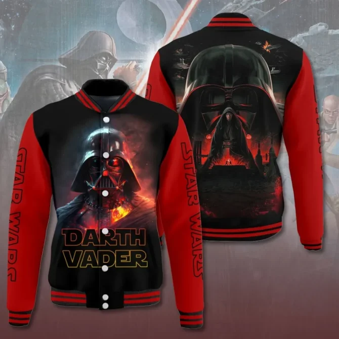 Darth Vader Star Wars Varsity Jacket – Bold Galactic Style For Fans