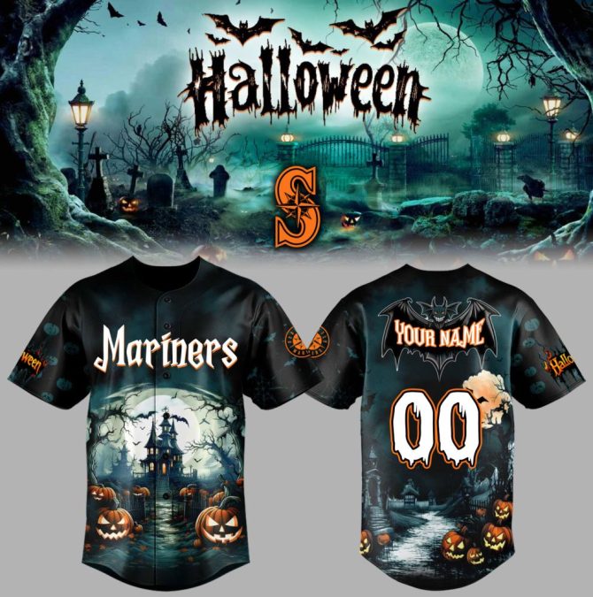 Seattle Mariners Baseball X Halloween Special Edition 2025
