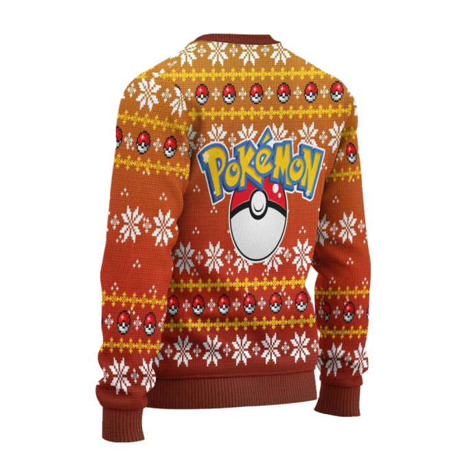Cozy Fire Monkey Christmas Sweater - Festive Holiday Knit For Fans - Image 2