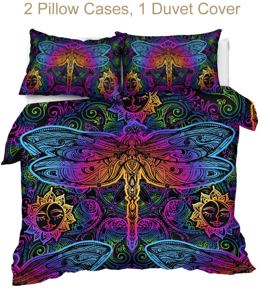 Sleepwish Dragonfly Bedding Set Duvet Cover And 2 Pillowcases - Image 2
