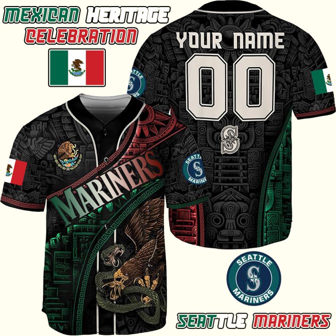 Special Edition 2025 Mexican Heritage Celebration X Seattle Mariners