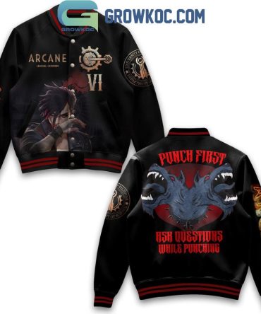 Limited Edition Arcane Varsity Jacket – Stylish League-Inspired Apparel For Fans