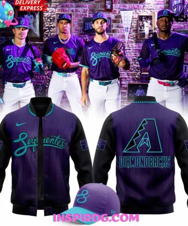 Arizona Diamondbacks Serpientes City Connect 2025 Varsity Jacket