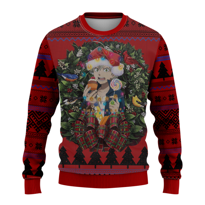 Asta Black Clover Mc Ugly Christmas Sweater Thanksgiving Gift - Image 3