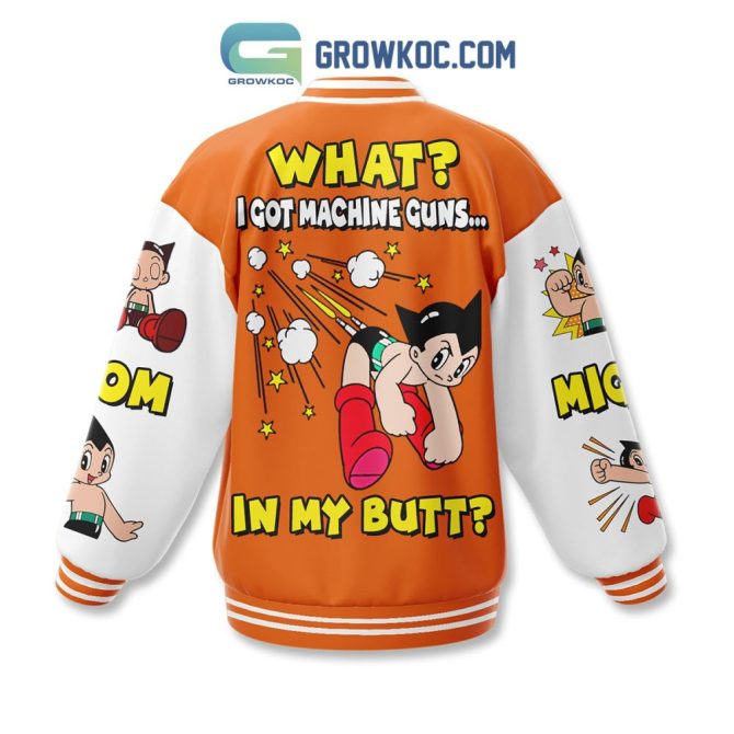 Astro Boy Retro Varsity Jacket – Bold Anime Design & Vibrant Colors – Stand Out Style! - Image 2