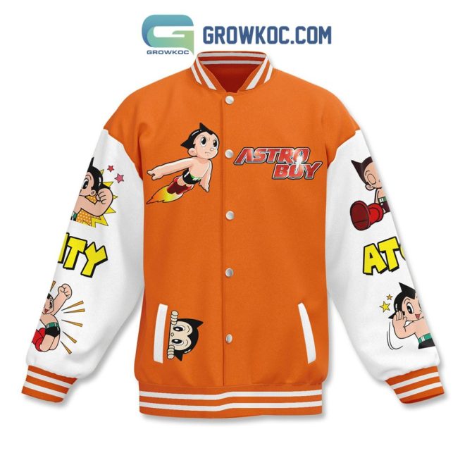 Astro Boy Retro Varsity Jacket – Bold Anime Design & Vibrant Colors – Stand Out Style! - Image 3