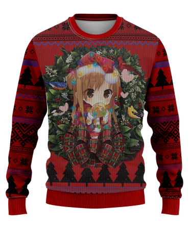 Asuna Sword Art Online Mc Ugly Christmas Sweater Thanksgiving Gift